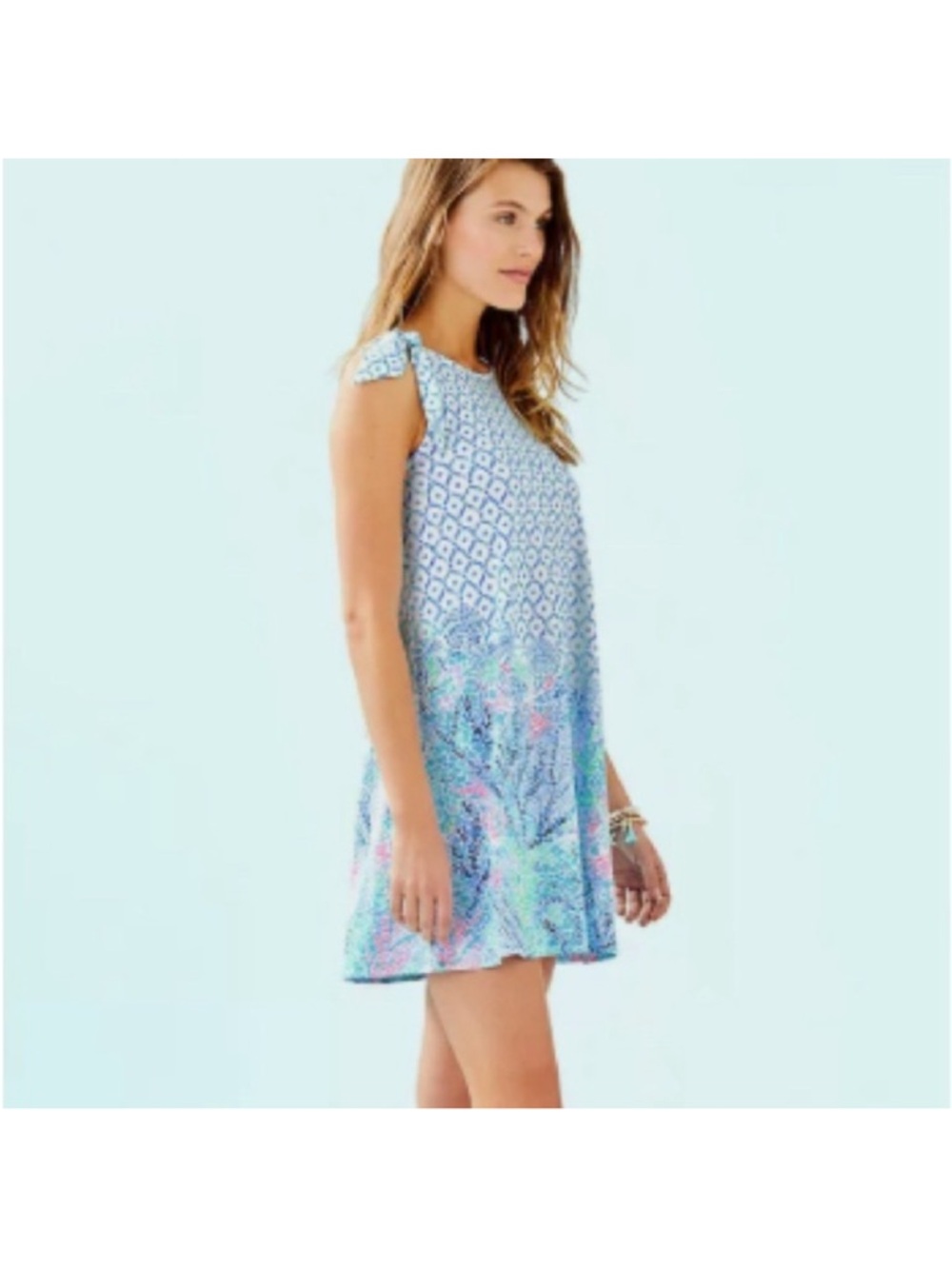 LILLY PULITZER Luella Swing Dress in Sea la Vie Size‎ Small